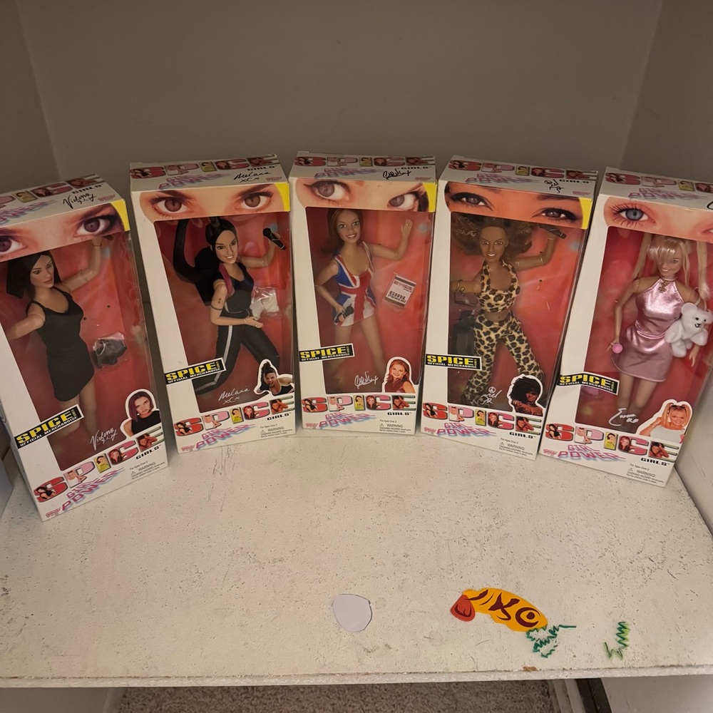 Retired Vintage 1998 Spice Girls Spice it Up Dolls